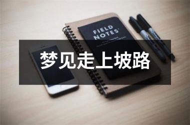 <h3>梦见走上坡路