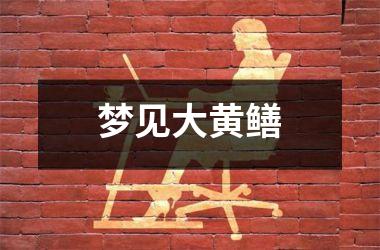 <h3>梦见大黄鳝
