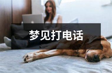 梦见打电话