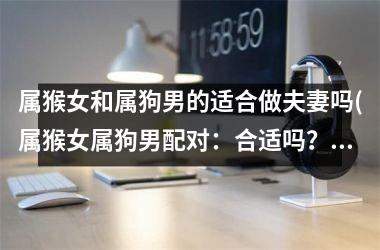 属猴女和属狗男的适合做夫妻吗(属猴女属狗男配对：合适吗？)