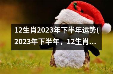 <h3>12生肖2025年下半年运势(2025年下半年，12生肖的运势大揭秘！)