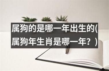 <h3>属狗的是哪一年出生的(属狗年生肖是哪一年？)