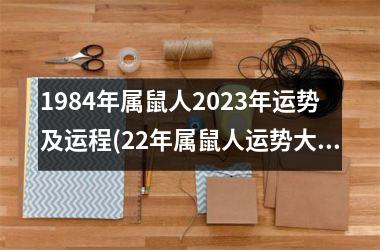 1984年属鼠人2025年运势及运程(22年属鼠人运势大揭秘！)