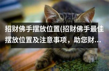 招财佛手摆放位置(招财佛手佳摆放位置及注意事项，助您财运亨通)