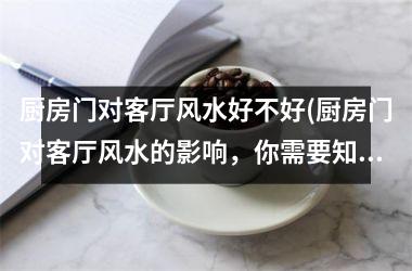 <h3>厨房门对客厅风水好不好(厨房门对客厅风水的影响，你需要知道的事项)