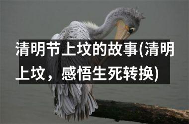 <h3>清明节上坟的故事(清明上坟，感悟生死转换)