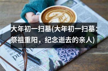 <h3>大年初一扫墓(大年初一扫墓：祭祖重阳，纪念逝去的亲人)