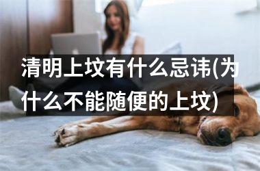 <h3>清明上坟有什么忌讳(为什么不能随便的上坟)