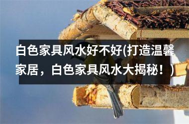 <h3>白色家具风水好不好(打造温馨家居，白色家具风水大揭秘！)