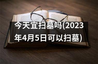 <h3>今天宜扫墓吗(2025年4月5日可以扫墓)