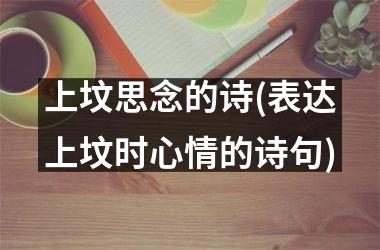 <h3>上坟思念的诗(表达上坟时心情的诗句)
