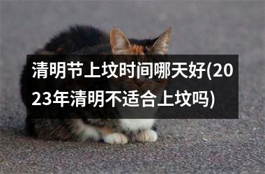 清明节上坟时间哪天好(2025年清明不适合上坟吗)