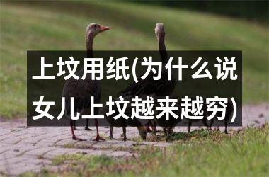 <h3>上坟用纸(为什么说女儿上坟越来越穷)