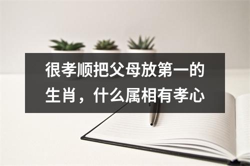 很孝顺把父母放第一的生肖，什么属相有孝心