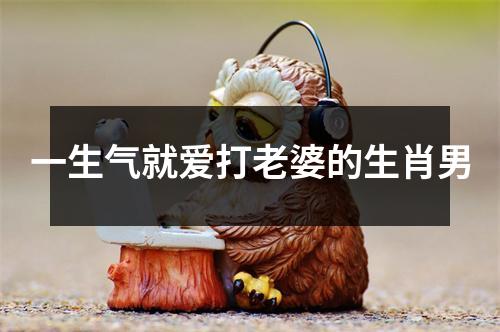 <h3>一生气就爱打老婆的生肖男