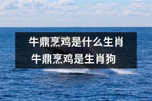 牛鼎烹鸡是什么生肖牛鼎烹鸡是生肖狗