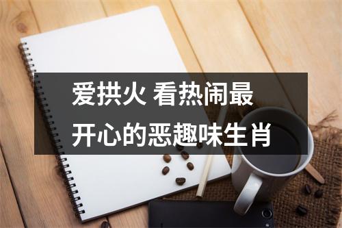 爱拱火看热闹开心的恶趣味生肖