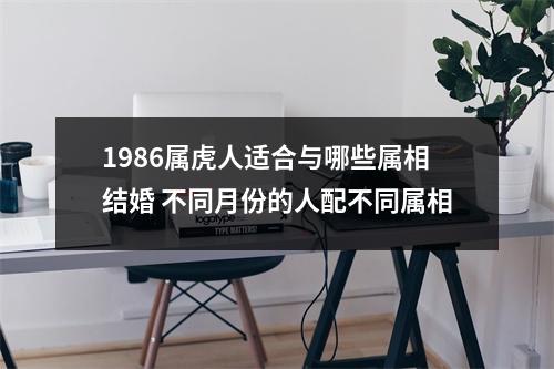 <h3>1986属虎人适合与哪些属相结婚不同月份的人配不同属相