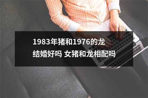 <h3>1983年猪和1976的龙结婚好吗女猪和龙相配吗