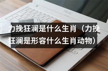 力挽狂澜是什么生肖（力挽狂澜是形容什么生肖动物）