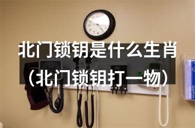 <h3>北门锁钥是什么生肖（北门锁钥打一物）