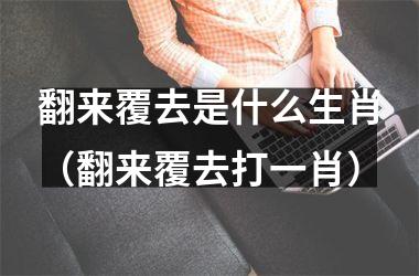 <h3>翻来覆去是什么生肖（翻来覆去打一肖）