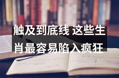 <h3>触及到底线 这些生肖容易陷入疯狂