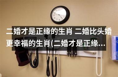<h3>二婚才是正缘的生肖 二婚比头婚更幸福的生肖(二婚才是正缘的生肖女)