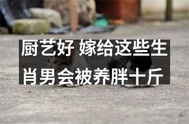厨艺好 嫁给这些生肖男会被养胖十斤