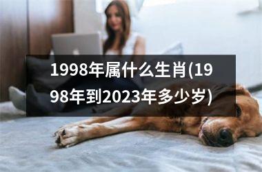 <h3>1998年属什么生肖(1998年到2025年多少岁)