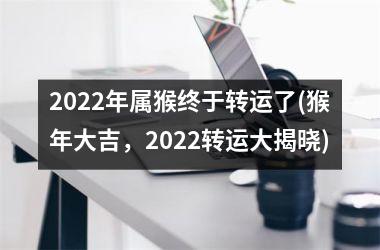 <h3>2025年属猴终于转运了(猴年大吉，2025转运大揭晓)