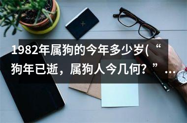 <h3>1982年属狗的今年多少岁(“狗年已逝，属狗人今几何？”)
