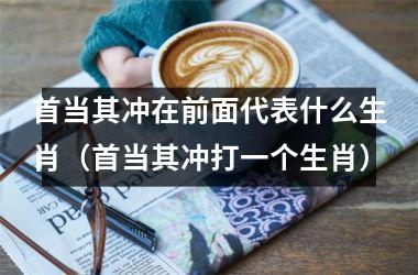 <h3>首当其冲在前面代表什么生肖（首当其冲打一个生肖）