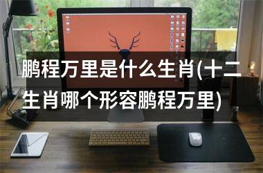 <h3>鹏程万里是什么生肖(十二生肖哪个形容鹏程万里)