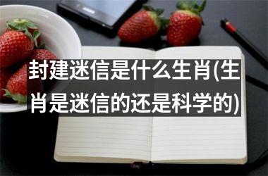 封建迷信是什么生肖(生肖是迷信的还是科学的)