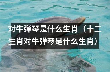 <h3>对牛弹琴是什么生肖（十二生肖对牛弹琴是什么生肖）