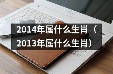 <h3>2014年属什么生肖（2013年属什么生肖）