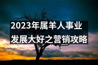 2025年属羊人事业发展大好之营销攻略