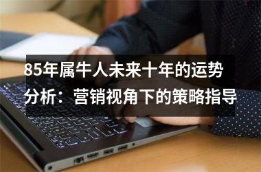 <h3>85年属牛人未来十年的运势分析：营销视角下的策略指导