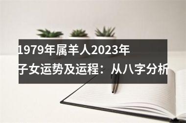 <h3>1979年属羊人2025年子女运势及运程：从八字分析