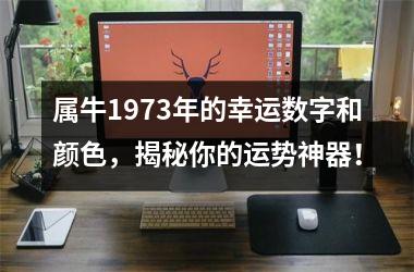 <h3>属牛1973年的幸运数字和颜色，揭秘你的运势神器！