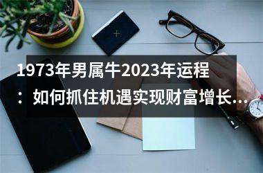 <h3>1973年男属牛2025年运程：如何抓住机遇实现财富增长？