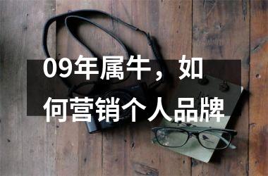 <h3>09年属牛，如何营销个人品牌