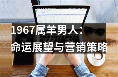 <h3>1967属羊男人：命运展望与营销策略