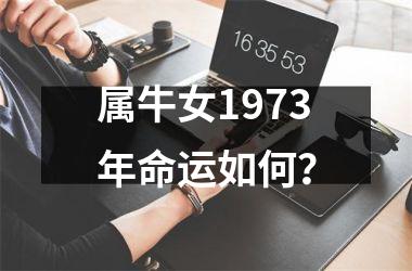 <h3>属牛女1973年命运如何？