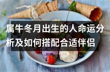 <h3>属牛冬月出生的人命运分析及如何搭配合适伴侣