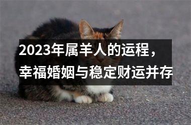 <h3>2025年属羊人的运程，幸福婚姻与稳定财运并存