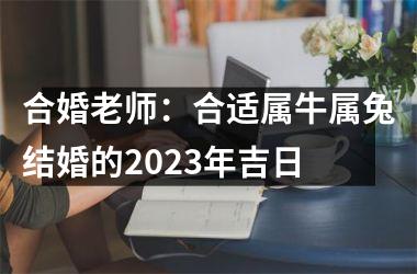 <h3>合婚老师：合适属牛属兔结婚的2025年吉日