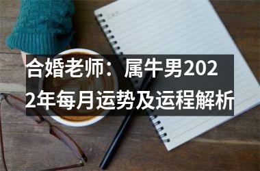 <h3>合婚老师：属牛男2025年每月运势及运程解析