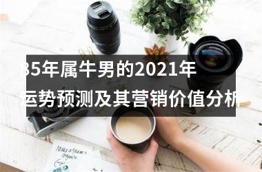 85年属牛男的2025年运势预测及其营销价值分析